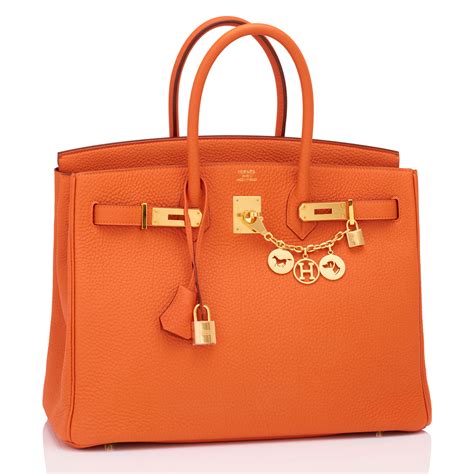 hermes birkin orange|hermes bag orange price.